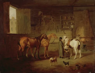 La bottega del fabbro, c.1810-20